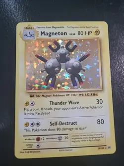 Magneton 38/108 2016 XY Evolutions Pokemon Card Nintendo Holo Rare - Nm/LP - Image 1