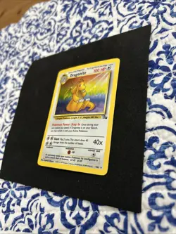 Pokemon TCG Dragonite Fossil Holo Rare Card 4/62 Near Mint/mint Condition - Image 4