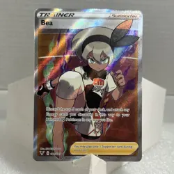 Bea Full Art Ultra Rare Holo Vivid Voltage Trainer Card - Image 1