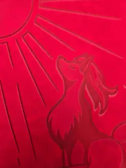 Pokemon Ninetales 9 Pocket Engraved RED Top Loader Binder 252 Cards New - Image 5