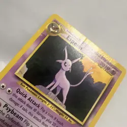 DMG/HP Espeon 20/75 Non Holo Rare Neo Discovery Pokemon Card - Image 2