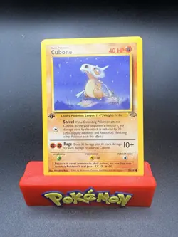 CUBONE 1ST EDITION 50/64 Jungle Pokemon Card English NM/NEAR MINT - Image 1