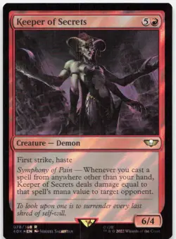 Keeper of Secrets (Surge Foil) *Foil* 40K 78 NM-LP - Image 1