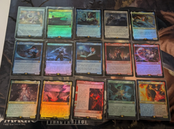 FOIL Rare Card Lot (28) Assorted Cards: No Duplicates Final Fantasy MTG (NM) - Image 1
