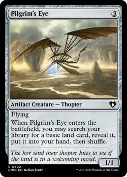 Pilgrim's Eye #402 *Foil* (NM) Commander Masters MTG - Image 1