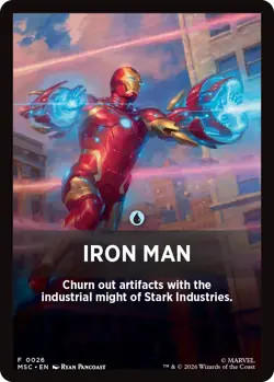 MTG Magic Marvel Jumpstart pack "Iron Man" w/ Iron Man Bleeding Edge - Image 1