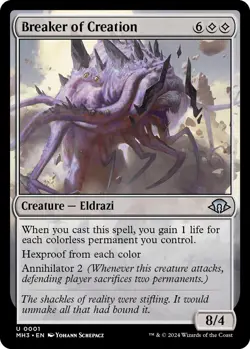 Breaker of Creation #1 *Foil* (NM) Modern Horizons 3 MTG - Image 1