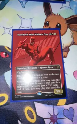 Daredevil, Man Without Fear (Borderless) (0372) Marvel Super Heroes Regular - Image 1