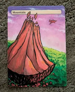 Magic The Gathering MTG Transformers Beast Wars Hand Painted Alters Lands Set - Image 3
