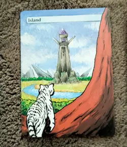 Magic The Gathering MTG Transformers Beast Wars Hand Painted Alters Lands Set - Image 5