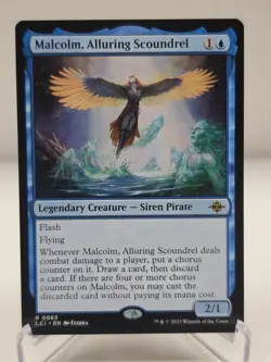 Malcolm, Alluring Scoundrel - The Lost Caverns of Ixalan (LCI) - Image 1