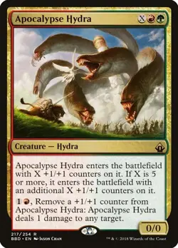 Apocalypse Hydra #217 (NM) Battlebond MTG - Image 1