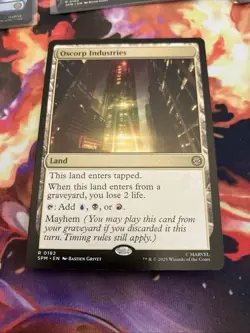 OSCORP INDUSTRIES x1 mtg NM-M Marvel's Spider-Man 1 Rare Ships Next Day - Image 1