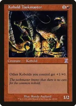 Kobold Taskmaster #65 (LP) Timeshifted MTG - Image 1