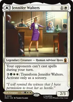 Jennifer Walters Marvel Super Heroes Regular, MTG Magic the Gathering. She-Hulk - Image 1
