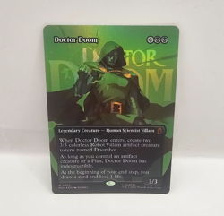 Doctor Doom NM Borderless Foil #365 - MTG Marvel Super Heroes - Image 1