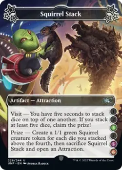 Squirrel Stack (3-5-6) - 228 - NM - Unfinity - Image 1