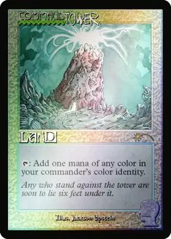 Command Tower (Rainbow Foil) #1666 (NM) Secret Lair Drop Series MTG - Image 1