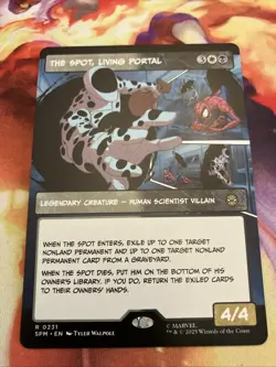 The Spot, Living Portal (Borderless) - 231 - NM - Marvel's Spider-Man - MTG - Image 1