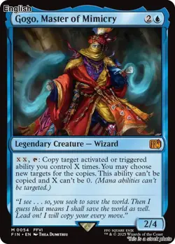 Gogo, Master of Mimicry EN [FIN - 54] - NM TCG MTG - Image 1
