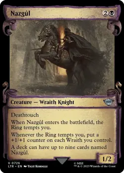 Nazgul (0726) (Showcase Scrolls) #726 *Foil* (LP) Universes Beyond: The Lord ... - Image 1