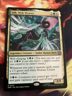 PRESALE Silk, Web Weaver SPM NM MTG - Image 1