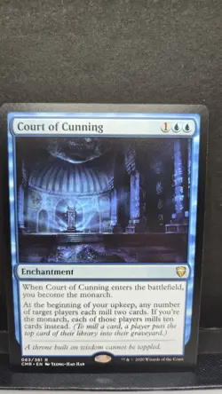 MTG Court of Cunning, NM-Mint, Commander Legends - Image 1
