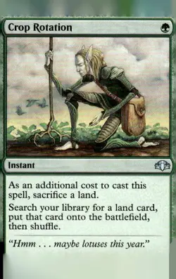 Crop Rotation U Dominaria Remastered 154 NM - Image 1