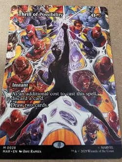 Thrill of Possibility - (Borderless) Marvel Universe Eternal-Legal Regular - Mtg - Image 1