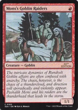 Mons's Goblin Raiders 30th Anniversary Edition Regular - Image 1