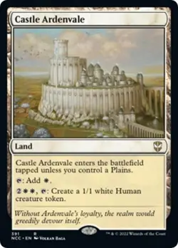 Castle Ardenvale - Near Mint MTG Commander: Streets of New Capenna - Image 1