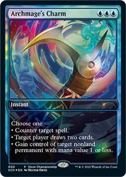 Archmage's Charm #2 *Foil* (MP) Game Day & Store Championship Promos MTG - Image 1