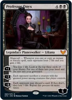 Professor Onyx #83 *Foil* (LP) Strixhaven: School of Mages MTG - Image 1