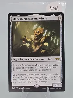Marvin, Murderous Mimic #253 NM Duskmourn: House of Horror MTG Regular Rare - Image 1