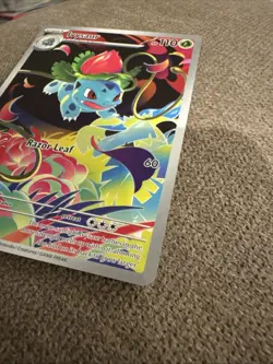 Pokemon TCG Ivysaur 134/132 Mega Evolution Illustration Rare NM Card - Image 4