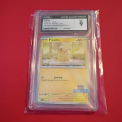 Pokemon Pikachu Illustration Contest 2024 Promo 214 CGC 9 - Image 1