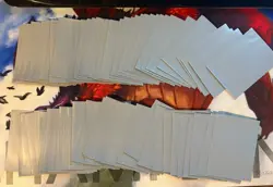 100 Black Lotus Ultra Pro Sleeves Magic The Gathering MtG RARE Sleeves - Image 2