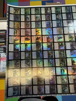 MTG Magic the Gathering War of the Spark FOIL Uncut Rare/Mythic Sheet - Image 5