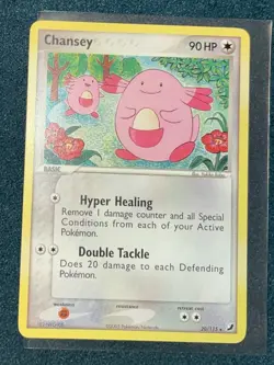 Pokemon TCG Chansey EX Unseen Forces 20/115 Regular Rare - Image 1