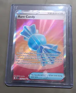 Rare Candy 175/132 Pokemon Me01 Mega Evolution Ultra Rare Full Art Holo English - Image 1