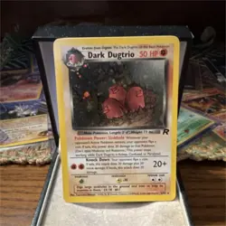 Pokemon TCG Team Rocket Dark Dugtrio 6/82 Holo Lot of 2 - Image 2