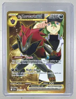 N's Zoroark ex 2025 Pokemon Journey Together #189 B1 - Image 1