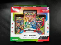 Pokemon First Partner Illustration Collection Series 1 – New Sealed Box - Image 1