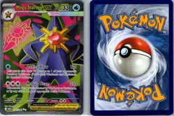 MEGA STARMIE EX 102/088 ULTRA RARE PERFECT ORDER HOLO - Image 3