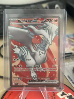 Reshiram ex 158/086 Pokemon White Flare Full Art Ultra Rare - Image 1