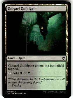 Golgari Guildgate Commander 2019 Regular MTG - Image 1