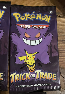 Pokemon 2022 Trick or Trade BOOster Packs Lot of 5 Packs 3 Per Pack Factory Seal - Image 3