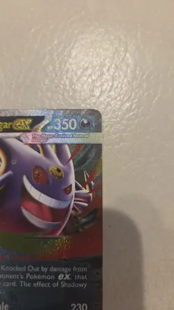 Pokemon Mega Gengar ex Mega Evolution Black Star Promos 73 Holofoil Near Mint - Image 3