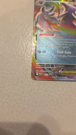 Pokemon Mega Gengar ex Mega Evolution Black Star Promos 73 Holofoil Near Mint - Image 4