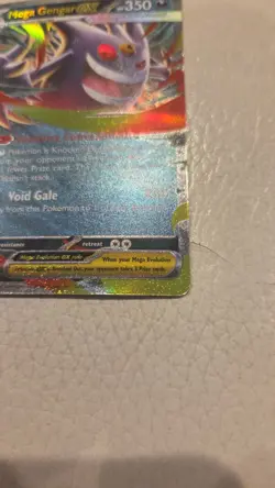 Pokemon Mega Gengar ex Mega Evolution Black Star Promos 73 Holofoil Near Mint - Image 5